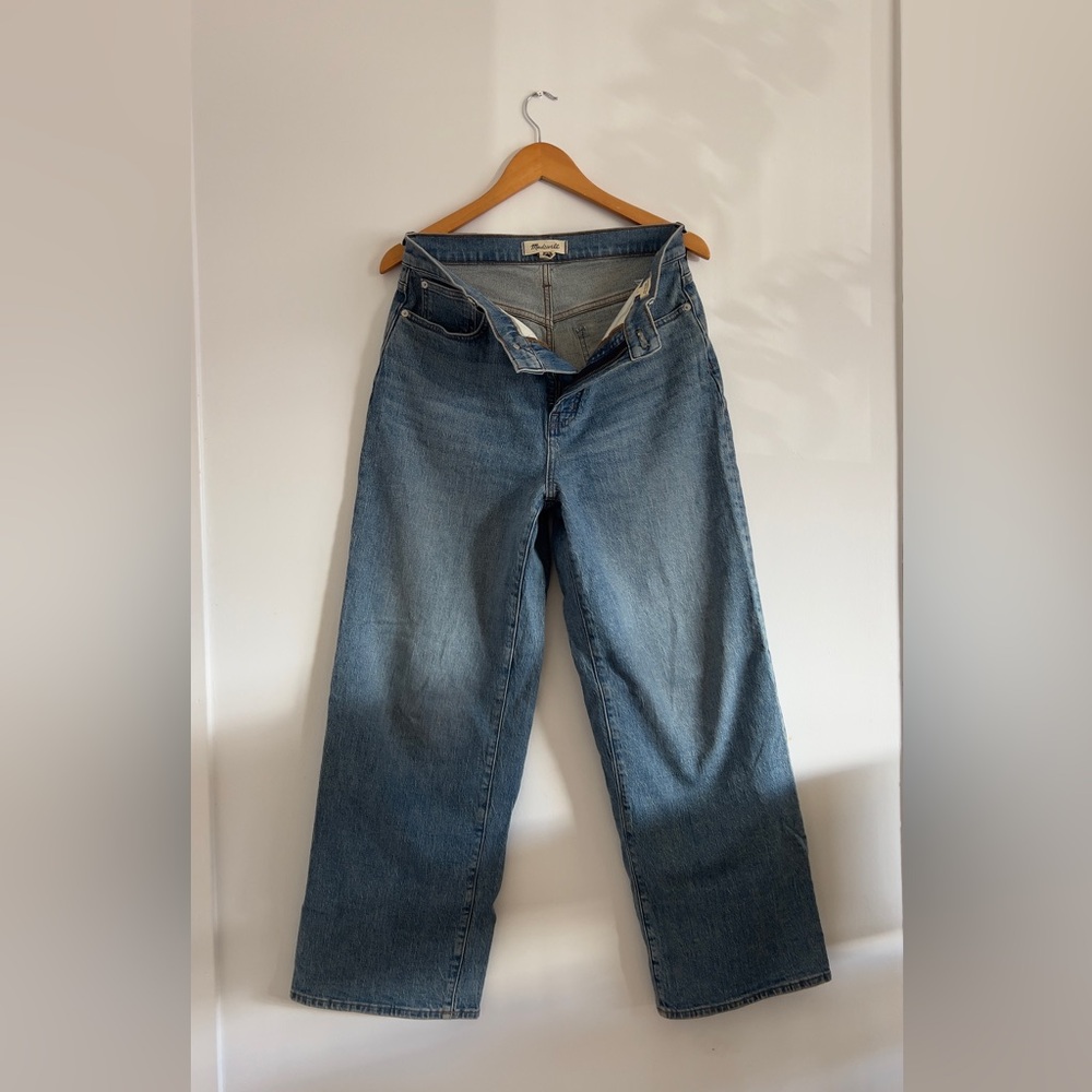 Madewell Wide leg Blue Jeans